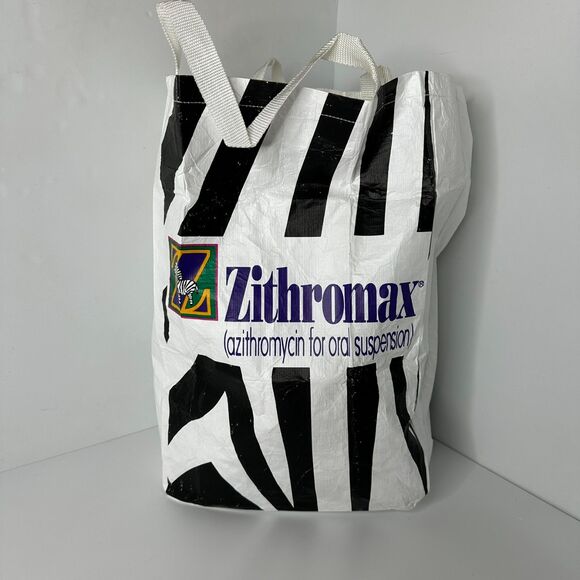 Zithromax Reusable Bag Pharma Rep Promotional Collectible Zebra - Picture 6 of 16
